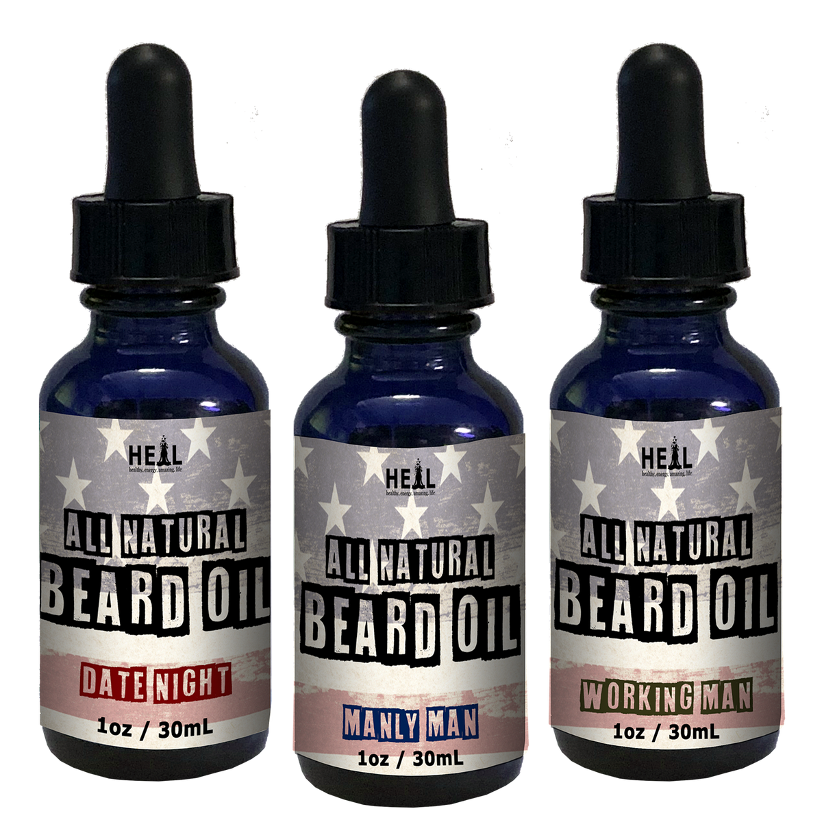 Natural Beard Oils For A Healthy And Luscious Beard– Heal