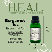 Load image into Gallery viewer, healthyenergyamazinglife H.E.A.L.'s Essential Oils H.E.A.L.'s  Essential Oils - Bergamot