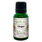 Load image into Gallery viewer, healthyenergyamazinglife H.E.A.L.'s Essential Oils 0.5oz H.E.A.L.'s Essential Oils - Ginger