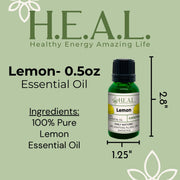 Load image into Gallery viewer, healthyenergyamazinglife H.E.A.L.'s Essential Oils H.E.A.L.'s Essential Oils - Lemon