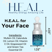 Load image into Gallery viewer, healthyenergyamazinglife Natural Health Products H.E.A.L. for Your Face - 1oz