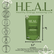 Load image into Gallery viewer, healthyenergyamazinglife ŐsiMagnesium ŐSIMAGNESIUM Bath Flakes with Eucalyptus Essential Oil
