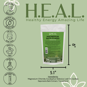 Load image into Gallery viewer, healthyenergyamazinglife Magnesium MAGNESIUM Bath Flakes with Eucalyptus Essential Oil