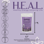 Load image into Gallery viewer, healthyenergyamazinglife Magnesium MAGNESIUM Bath Flakes with Lavender Essential Oil