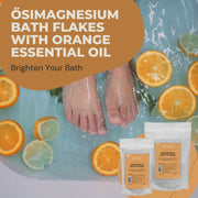 Load and play video in Gallery viewer, Frequently Asked Questions about Osimagnesium orange bath flakes