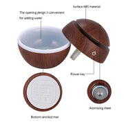Load image into Gallery viewer, Ultrasonic Aroma Diffuser with Color Changing LED