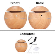 Load image into Gallery viewer, Ultrasonic Aroma Diffuser with Color Changing LED