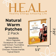 Load image into Gallery viewer, healthyenergyamazinglife Natural Health Products Bodytox Warm Patches