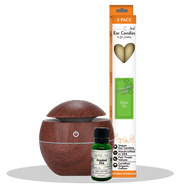 Load image into Gallery viewer, happyenergyamazinglife Natural Health Products Fire &amp; Ice H.E.A.L.’s Aroma Diffuser Gift Set
