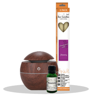 Load image into Gallery viewer, happyenergyamazinglife Natural Health Products Invigorating H.E.A.L.’s Aroma Diffuser Gift Set

