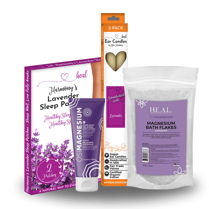 happyenergyamazinglife Natural Health Products H.E.A.L.'s Lavender Sleep Rituals Gift Set