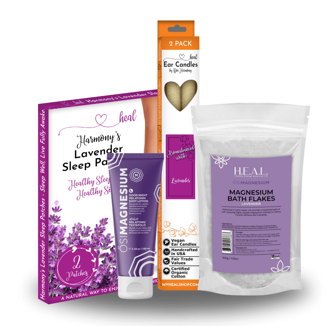 happyenergyamazinglife Natural Health Products H.E.A.L.'s Lavender Sleep Rituals Gift Set