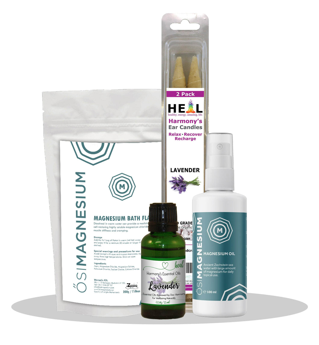happyenergyamazinglife Natural Health Products H.E.A.L.'s Lavender Spa Gift Set