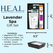 Load image into Gallery viewer, happyenergyamazinglife Natural Health Products H.E.A.L.&#39;s Lavender Spa Gift Set
