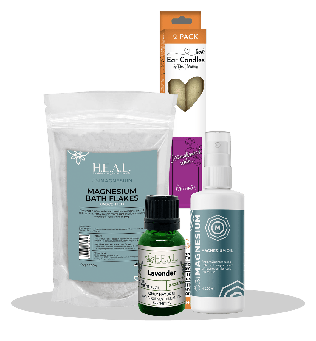 happyenergyamazinglife Natural Health Products H.E.A.L.'s Lavender Spa Gift Set