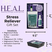 Load image into Gallery viewer, happyenergyamazinglife Natural Health Products H.E.A.L.'s Stress Reliever Gift Set

