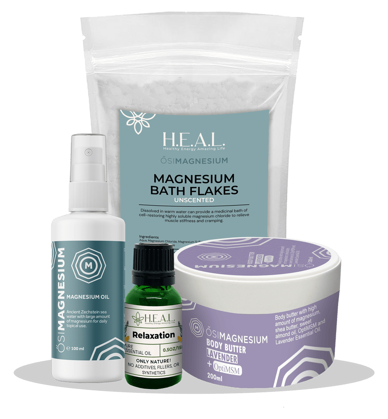 happyenergyamazinglife Natural Health Products H.E.A.L.'s Stress Reliever Gift Set