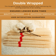 Load image into Gallery viewer, HEAL Ear Candles Harmony&#39;s Organic Limited Batch Beeswax Ear Candles
