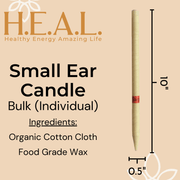 Load image into Gallery viewer, HEAL Ear Candles Harmony&#39;s Organic Limited Batch Ear Candles- Overstock
