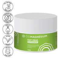 HEAL Lotion & Moisturizer ŐSIMAGNESIUM Tea Tree and Peppermint Foot Cream- 3.38oz