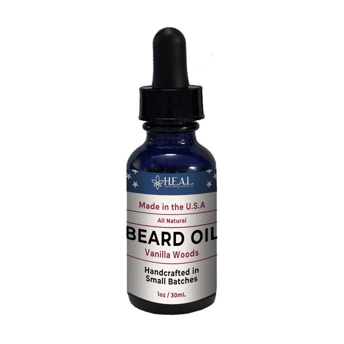 healthyenergyamazinglife Beard Oil Beard Oil: Vanilla Woods - 1oz