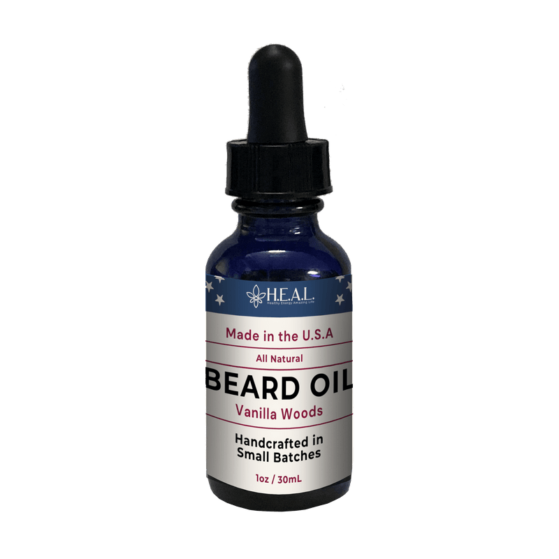 healthyenergyamazinglife Beard Oil Beard Oil: Vanilla Woods - 1oz