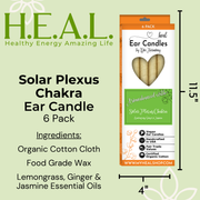 Load image into Gallery viewer, healthyenergyamazinglife Ear Candles Chakra Solar Plexus Ear Candles
