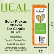 Load image into Gallery viewer, healthyenergyamazinglife Ear Candles Chakra Solar Plexus Ear Candles
