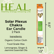 Load image into Gallery viewer, healthyenergyamazinglife Ear Candles Chakra Solar Plexus Ear Candles
