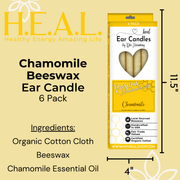 Load image into Gallery viewer, healthyenergyamazinglife Ear Candles Chamomile Beeswax Harmony&#39;s Ear Candles

