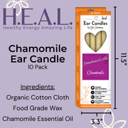 Load image into Gallery viewer, healthyenergyamazinglife Ear Candles Chamomile Harmony&#39;s Ear Candles
