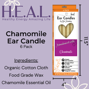 Load image into Gallery viewer, healthyenergyamazinglife Ear Candles Chamomile Harmony&#39;s Ear Candles

