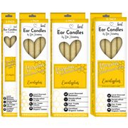 Load image into Gallery viewer, healthyenergyamazinglife Ear Candles Eucalyptus Beeswax Harmony&#39;s Ear Candles
