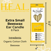 Load image into Gallery viewer, healthyenergyamazinglife Ear Candles Extra Small Beeswax Harmony&#39;s Ear Candles
