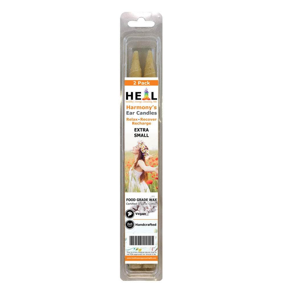 healthyenergyamazinglife Ear Candles 2-Pack Extra Small Harmony's Ear Candles