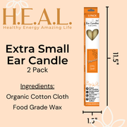 Load image into Gallery viewer, healthyenergyamazinglife Ear Candles Extra Small Harmony&#39;s Ear Candles
