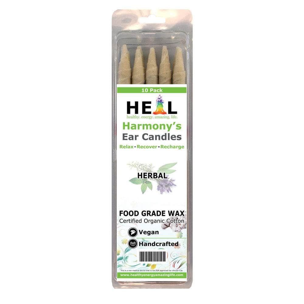 healthyenergyamazinglife Ear Candles 10-Pack Herbal Harmony's Ear Candles