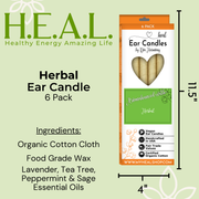 Load image into Gallery viewer, healthyenergyamazinglife Ear Candles Herbal Harmony&#39;s Ear Candles
