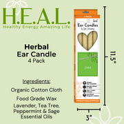 Load image into Gallery viewer, healthyenergyamazinglife Ear Candles Herbal Harmony&#39;s Ear Candles
