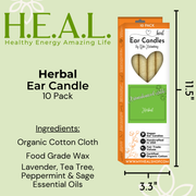 Load image into Gallery viewer, healthyenergyamazinglife Ear Candles Herbal Harmony&#39;s Ear Candles
