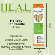 Load image into Gallery viewer, healthyenergyamazinglife Ear Candles Holiday Harmony&#39;s Ear Candles
