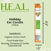Load image into Gallery viewer, healthyenergyamazinglife Ear Candles Holiday Harmony&#39;s Ear Candles
