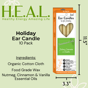 Load image into Gallery viewer, healthyenergyamazinglife Ear Candles Holiday Harmony&#39;s Ear Candles
