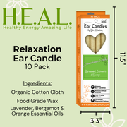 Load image into Gallery viewer, healthyenergyamazinglife Ear Candles Lavender, Bergamot &amp; Orange Ear Candles
