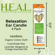 Load image into Gallery viewer, healthyenergyamazinglife Ear Candles Lavender, Bergamot &amp; Orange Ear Candles
