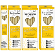 Load image into Gallery viewer, healthyenergyamazinglife Ear Candles Lavender, Spearmint &amp; Peppermint Beeswax Harmony&#39;s Ear Candles
