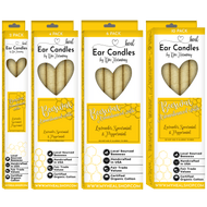 healthyenergyamazinglife Ear Candles Lavender, Spearmint & Peppermint Beeswax Harmony's Ear Candles