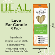 Load image into Gallery viewer, healthyenergyamazinglife Ear Candles Love Ear Candles
