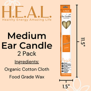 Load image into Gallery viewer, healthyenergyamazinglife Ear Candles Medium Harmony&#39;s Ear Candles
