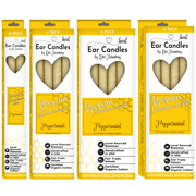 Load image into Gallery viewer, healthyenergyamazinglife Ear Candles Peppermint Beeswax Harmony&#39;s Ear Candles
